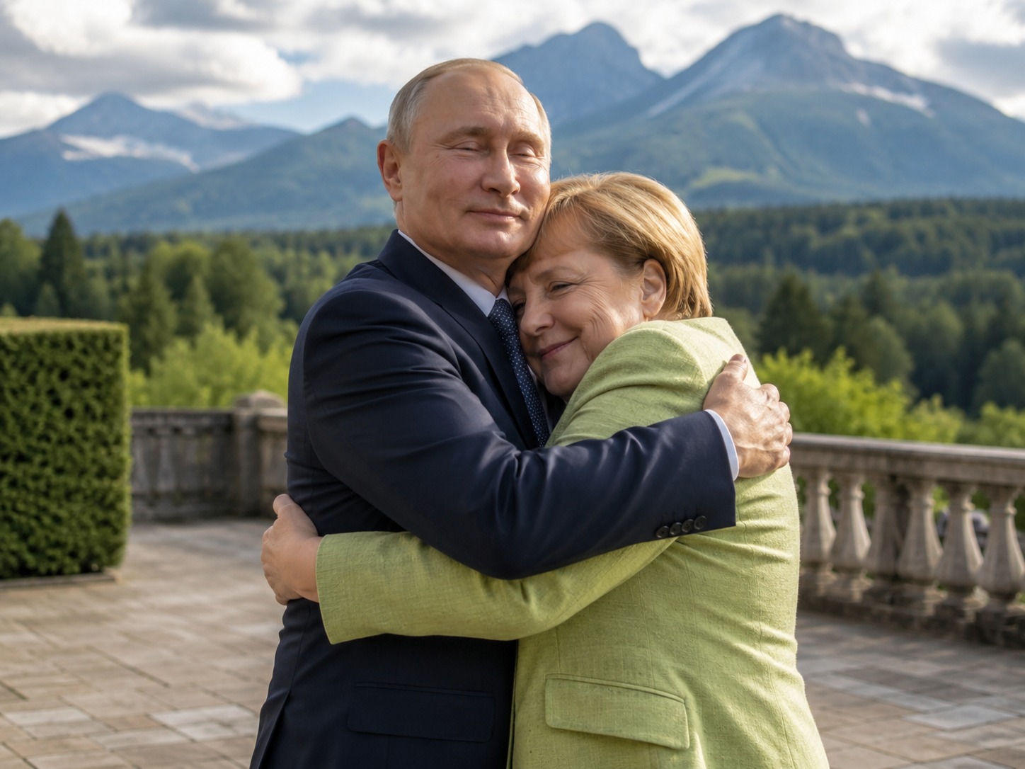 Bearhugged by Uncle Vlad