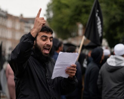 Al-Muhajiroun Rally