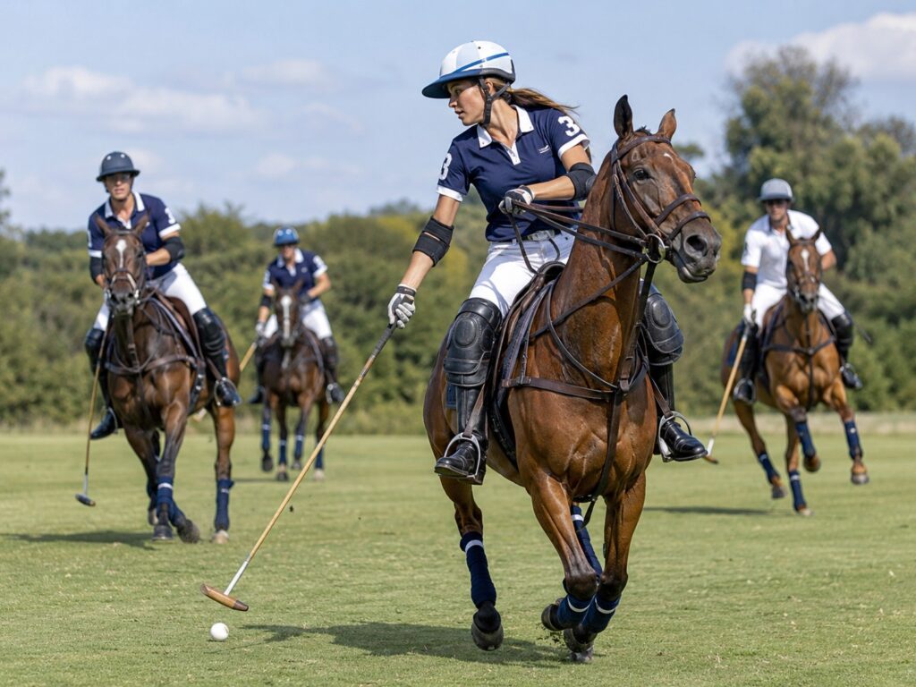 To the Polo Saddle Born
