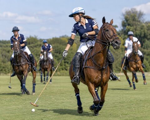 To the Polo Saddle Born