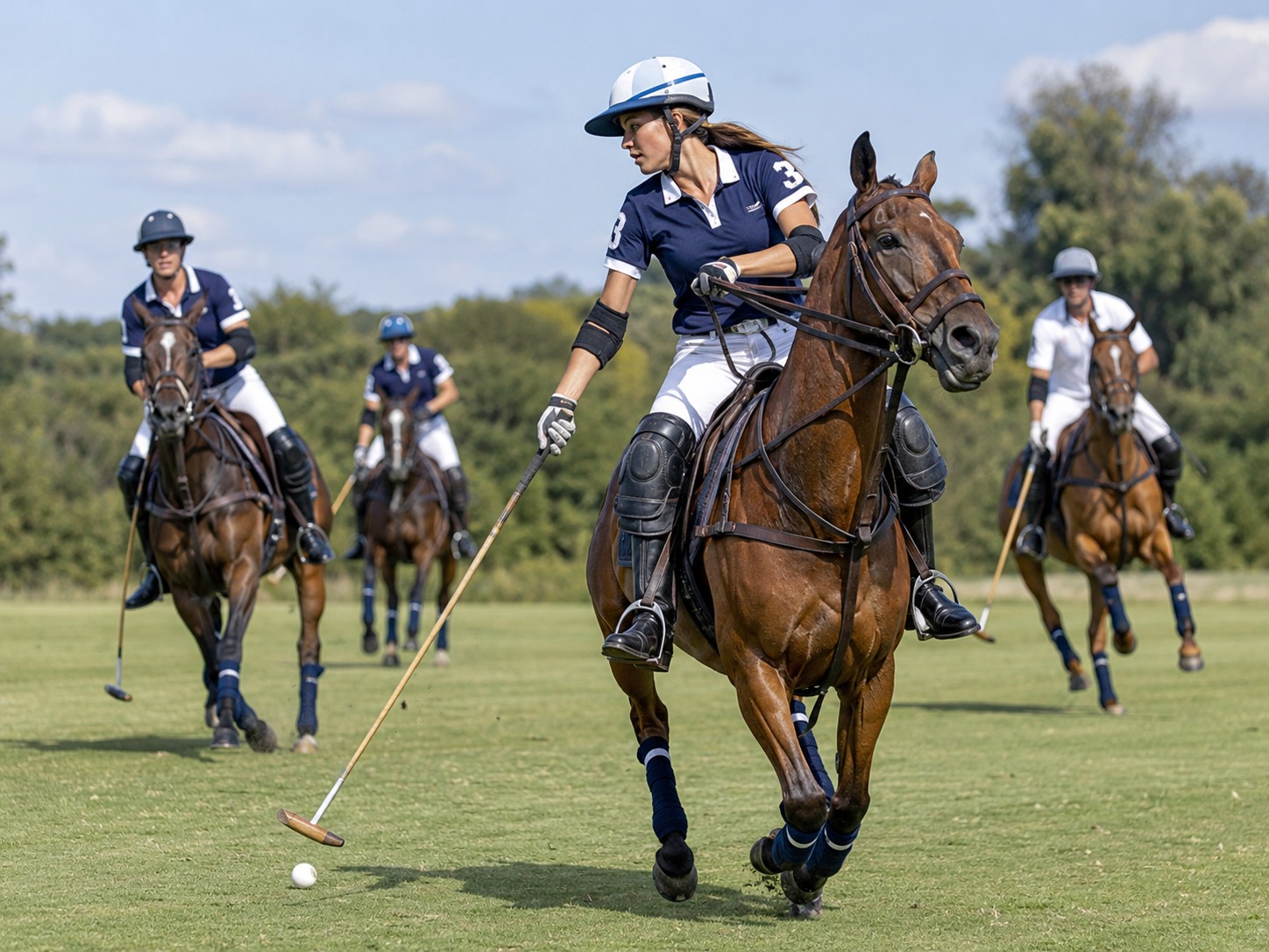 To the Polo Saddle Born
