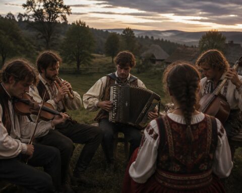 The Red Roots of Folk Music
