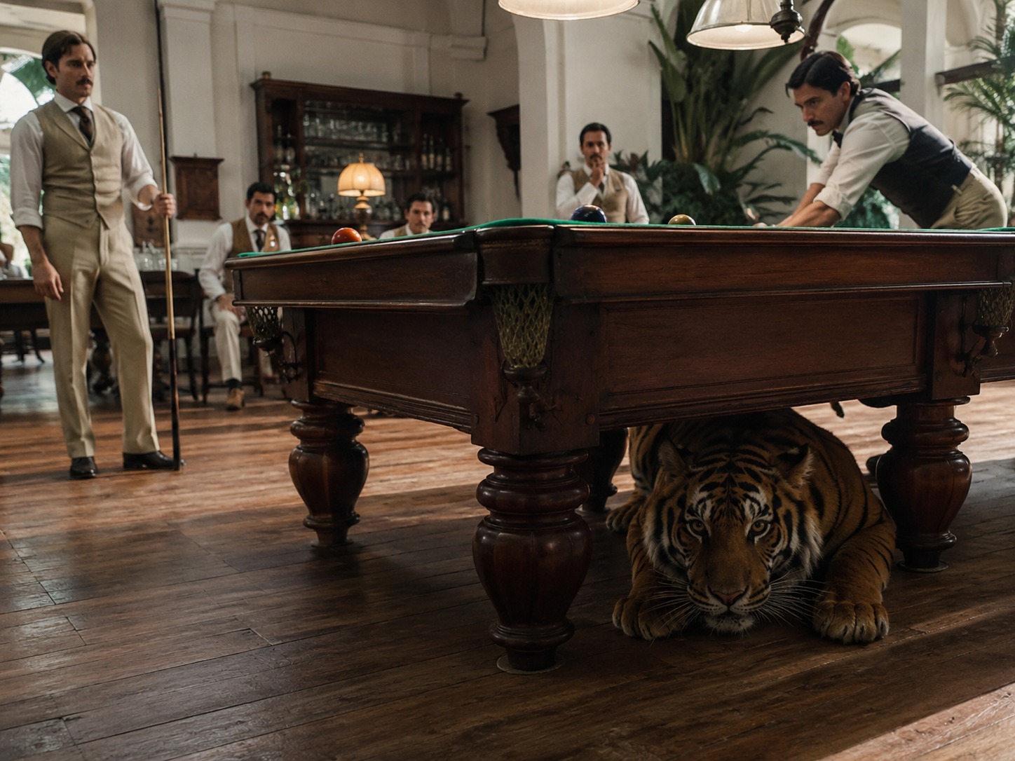 The Tiger Under the Table