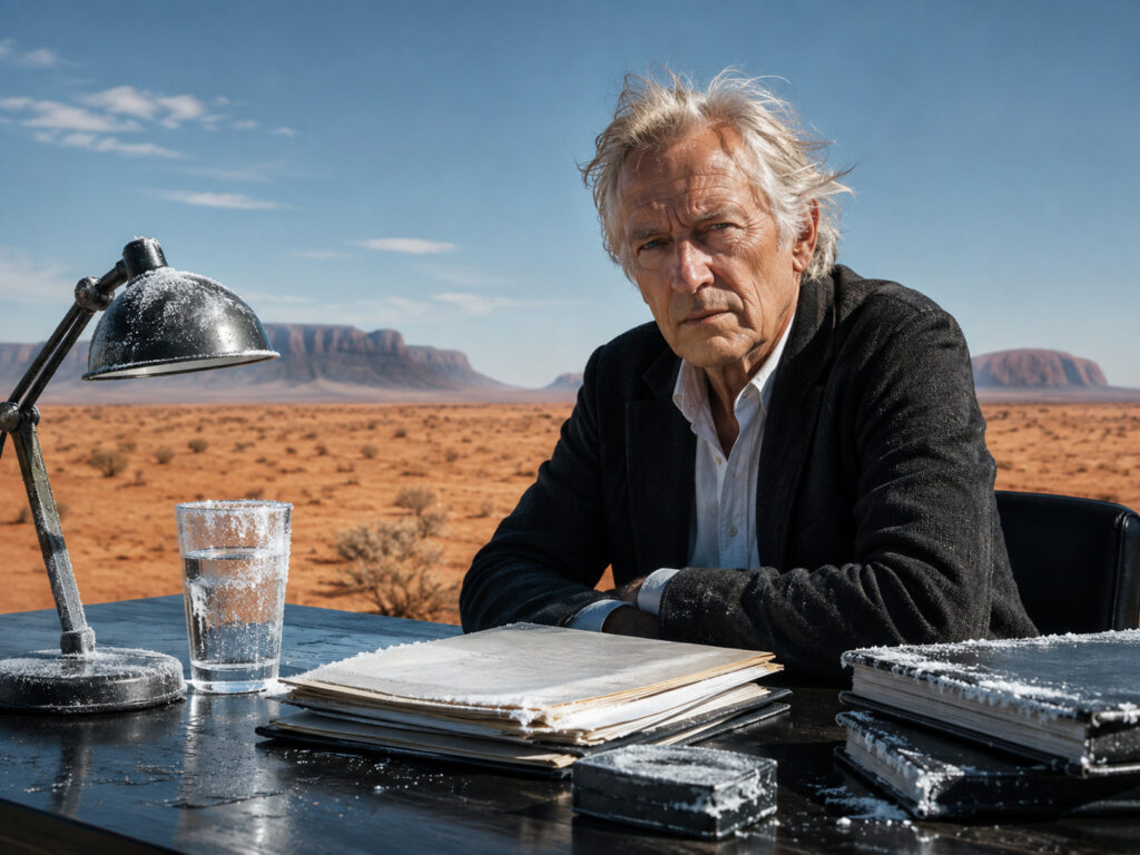 A Novelist With Ice In His Heart