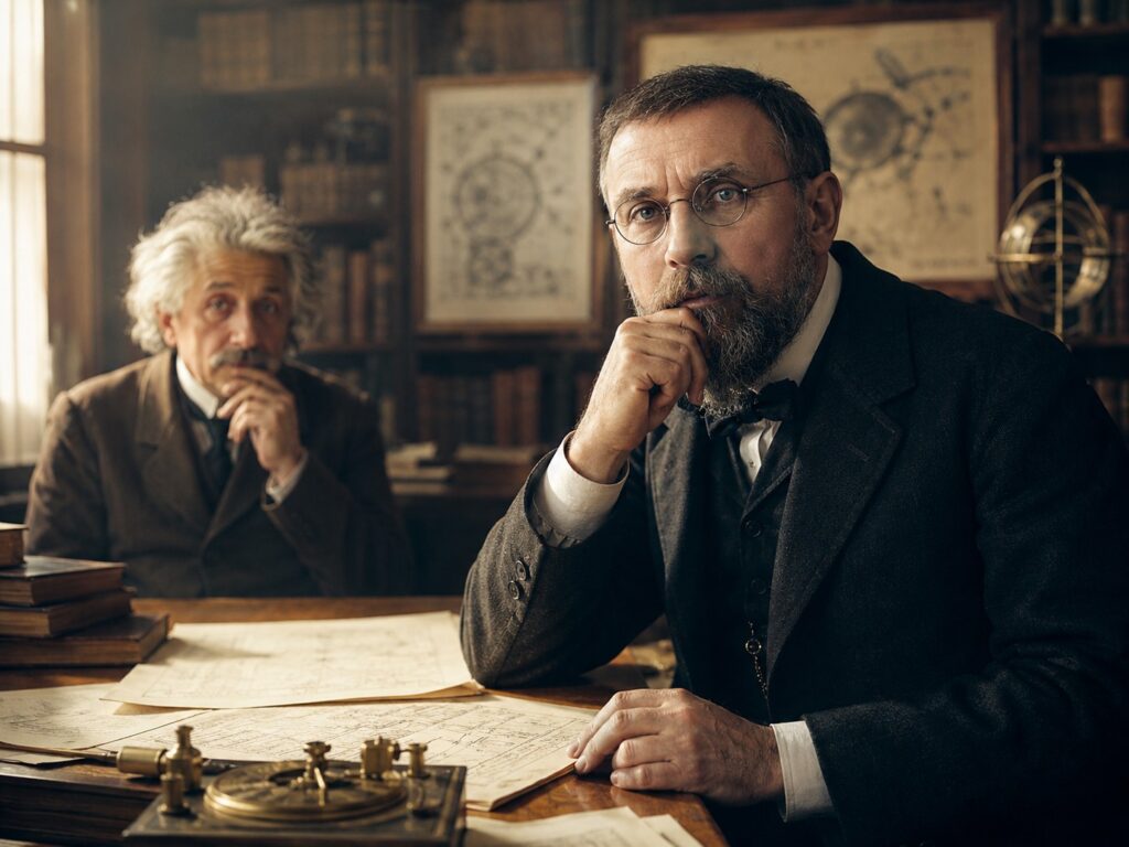 The Genius Who Beat Einstein To It