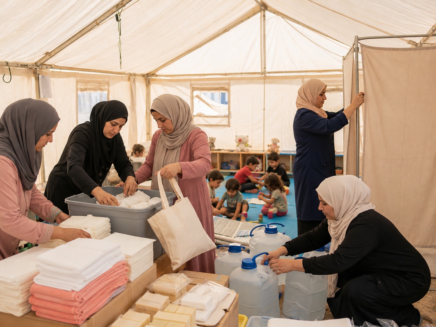 Women Come Last in Syrian Refugee Camps