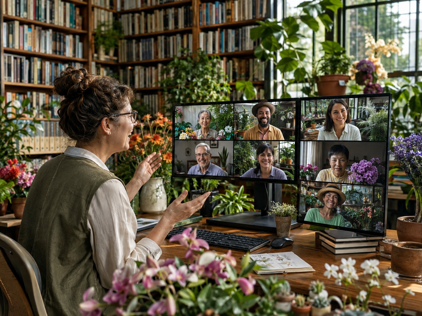 A World of Flowers