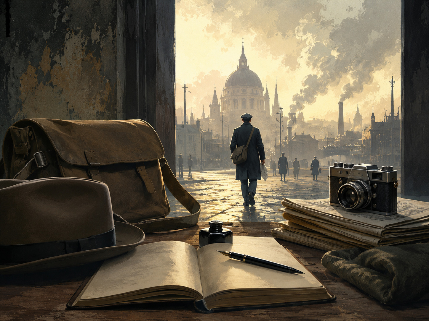 The First Steps of a Great Newspaperman
