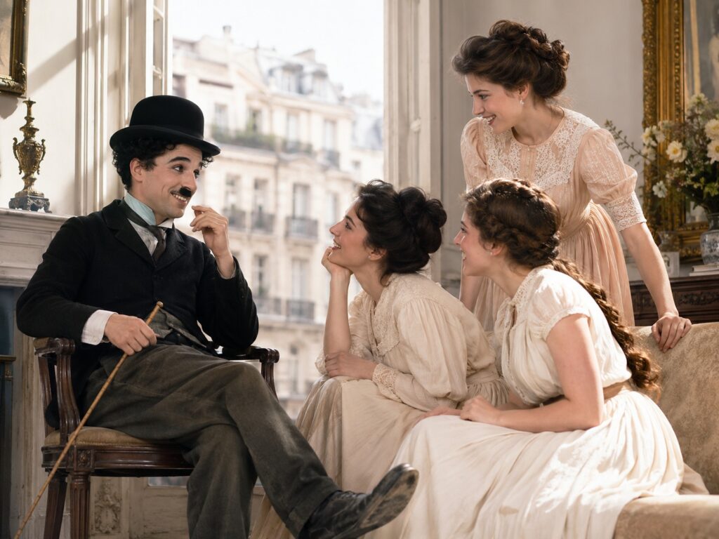 Very Young Ladies and the Tramp