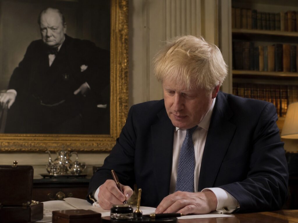 Is Boris a Churchill or a Lloyd George?