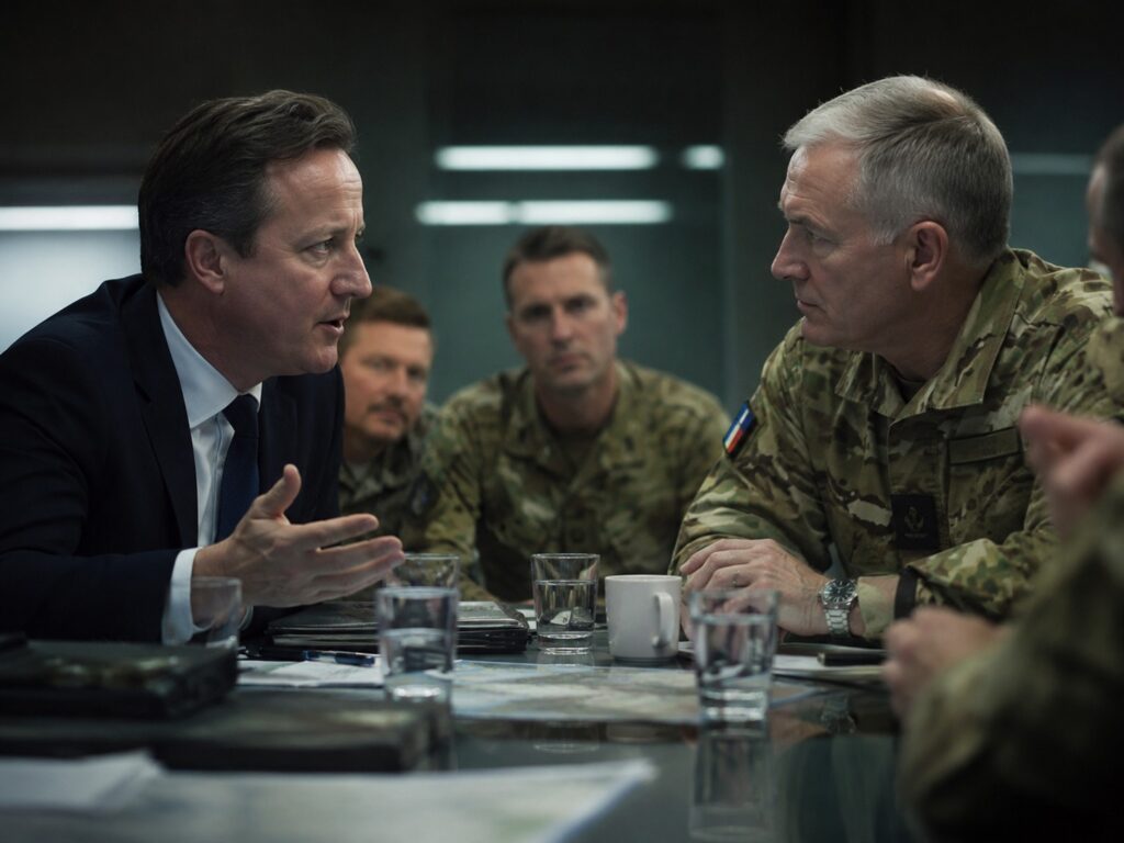 Let the Soldiers do the Fighting, says the General