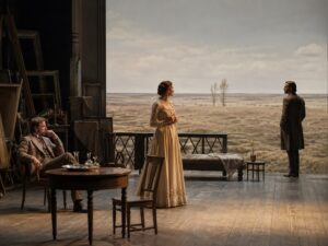Patrick Marber cuts Turgenev back to the essentials while Cumberbatch triumphs in a muddled Hamlet.