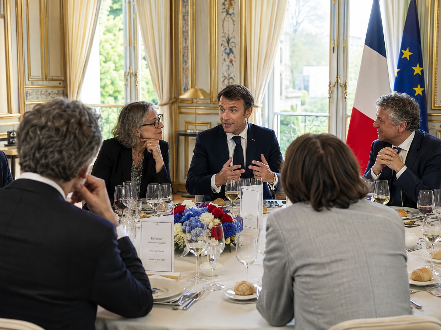 Lunch With Hollande