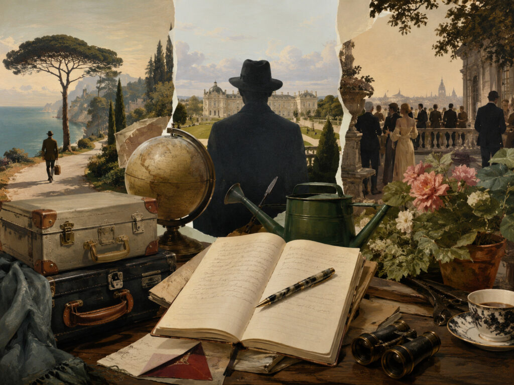 Traveller, Gossip, Gardener and Wit