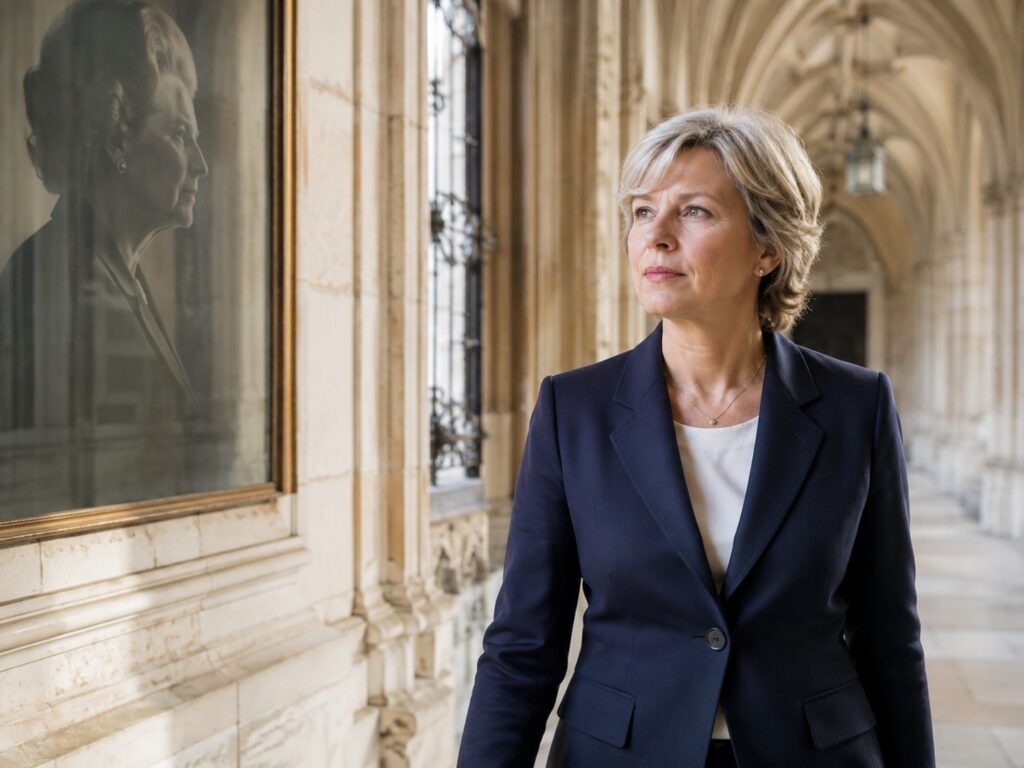 Theresa May Emerges From Thatcher's Shadow