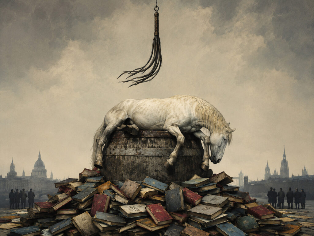 Dead horse, the flogging of