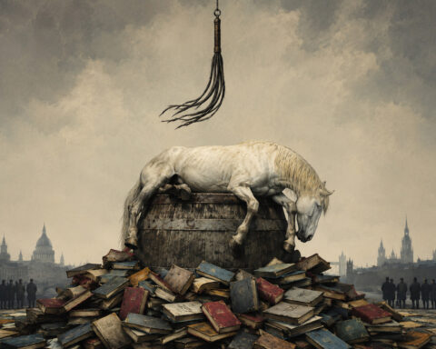 Dead horse, the flogging of