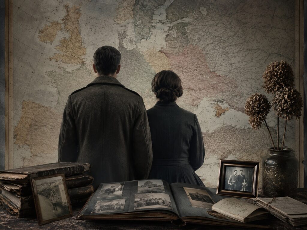 Family saga in war and peace