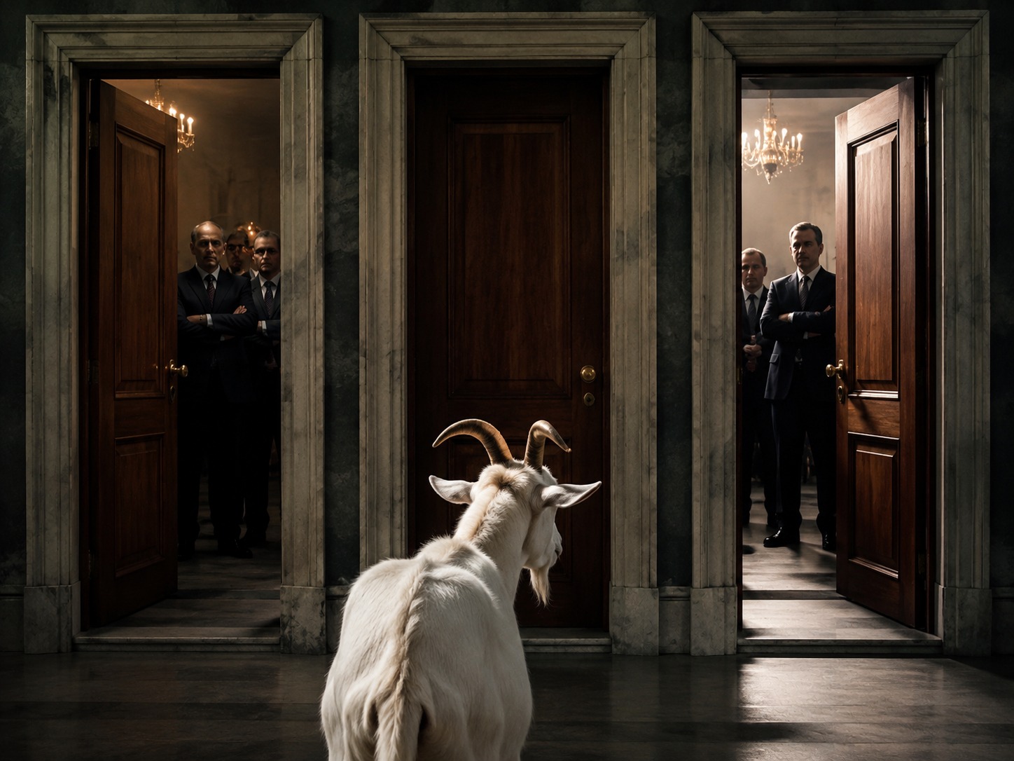 Acting the goat with the Greeks