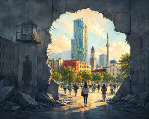 Capitalist rebirth of Hoxha's hellhole