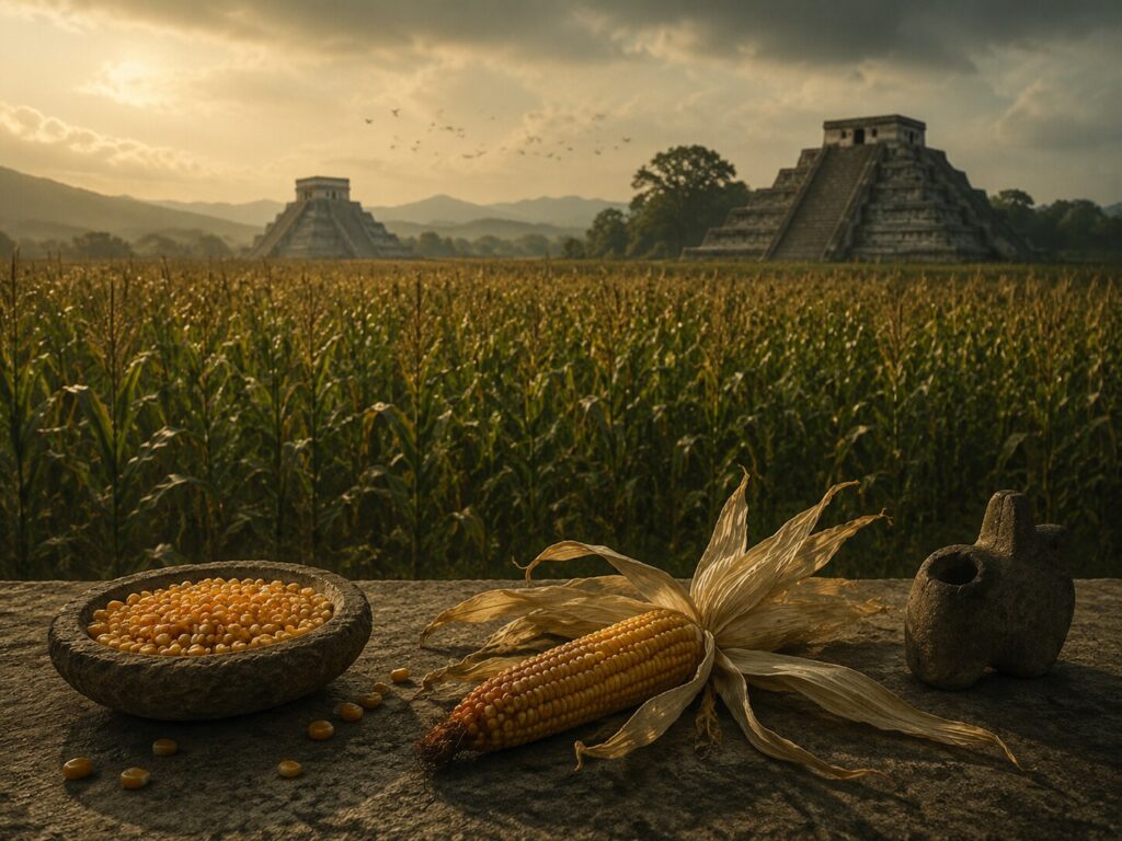 Amid the alien corn
