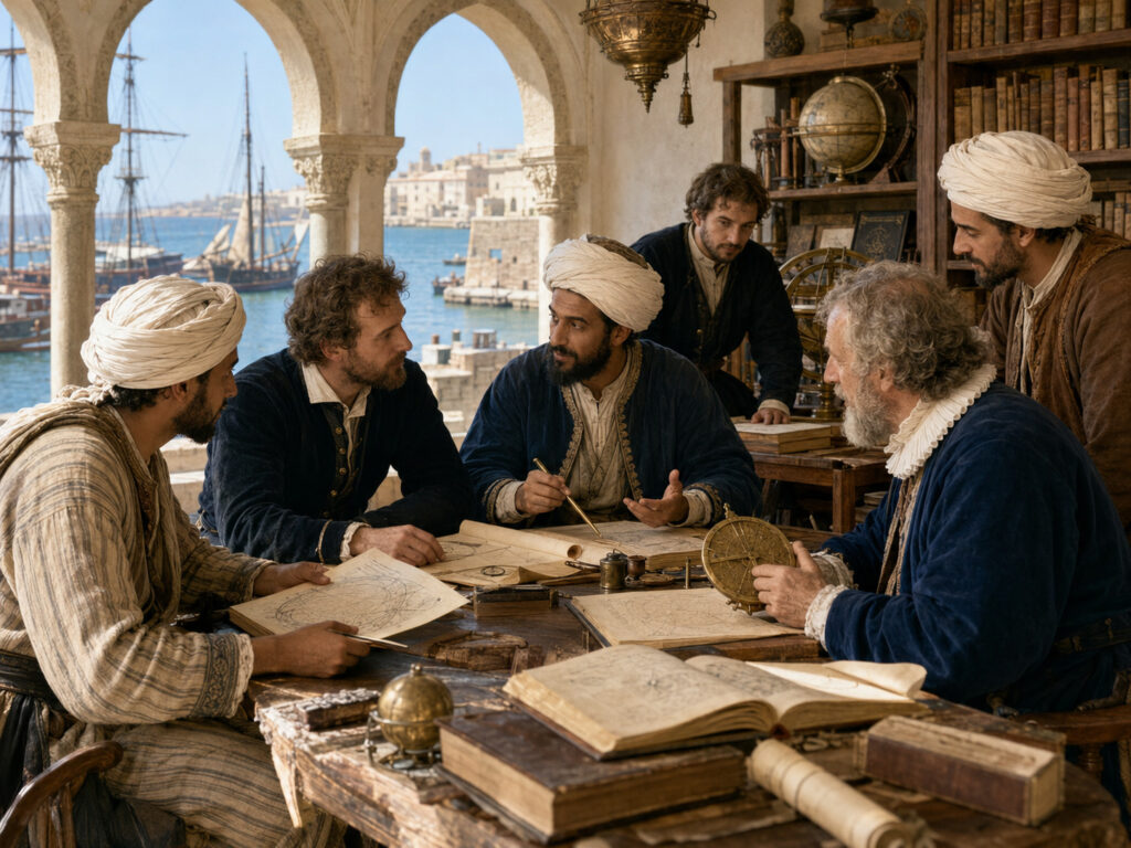 Hardy scholars and travellers