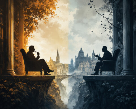 Poles apart, linked by one instrument