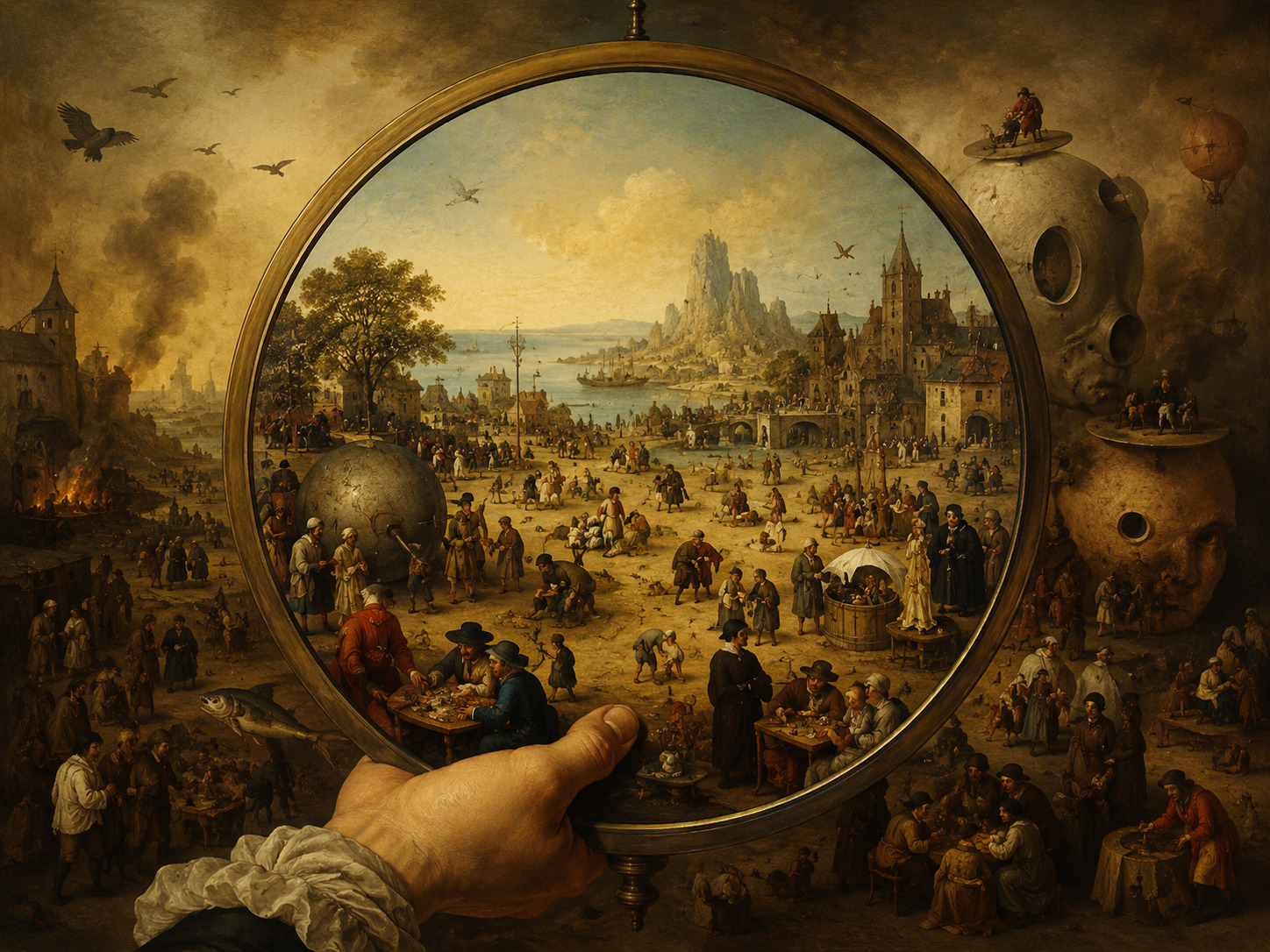 The master of human vanity