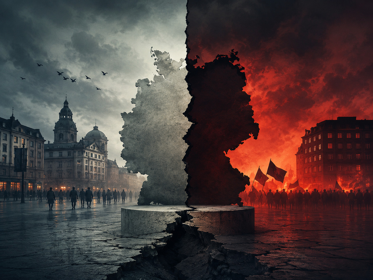 The Merkel era ends in angst and anger