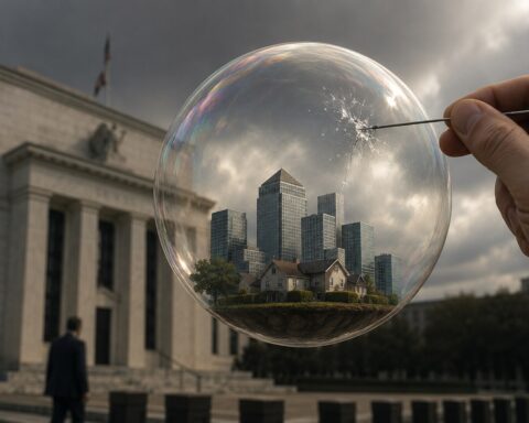 Alan Greenspan's bubble deflated