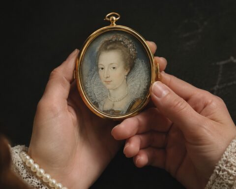 Miniature paintings suit the modern world — we live in a miniaturised world.