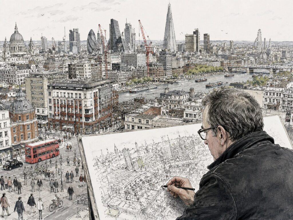 Adam Dant: A wry eye on the city