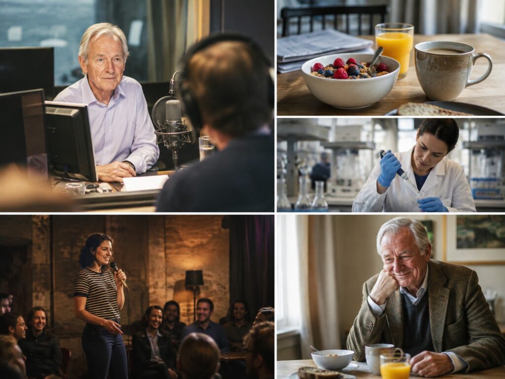 Breakfast, diabetes research, and the right to make bad jokes