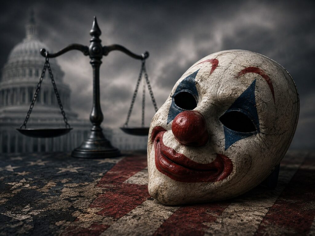 A farce eclipses a crime