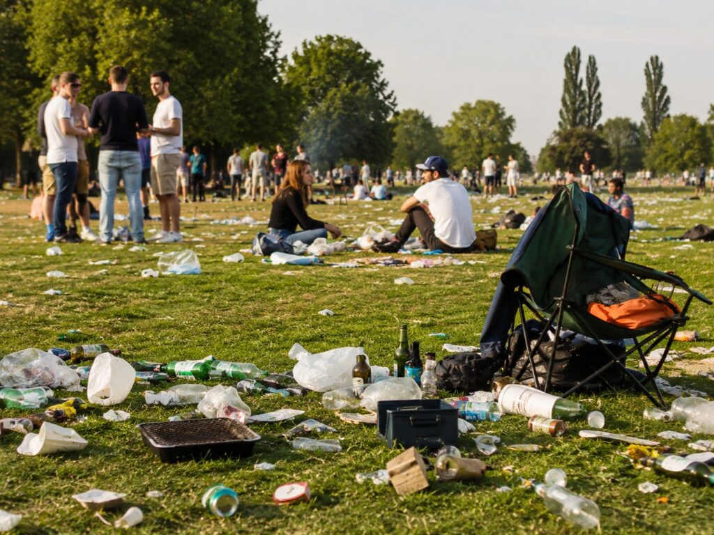 The lockdown litterbugs